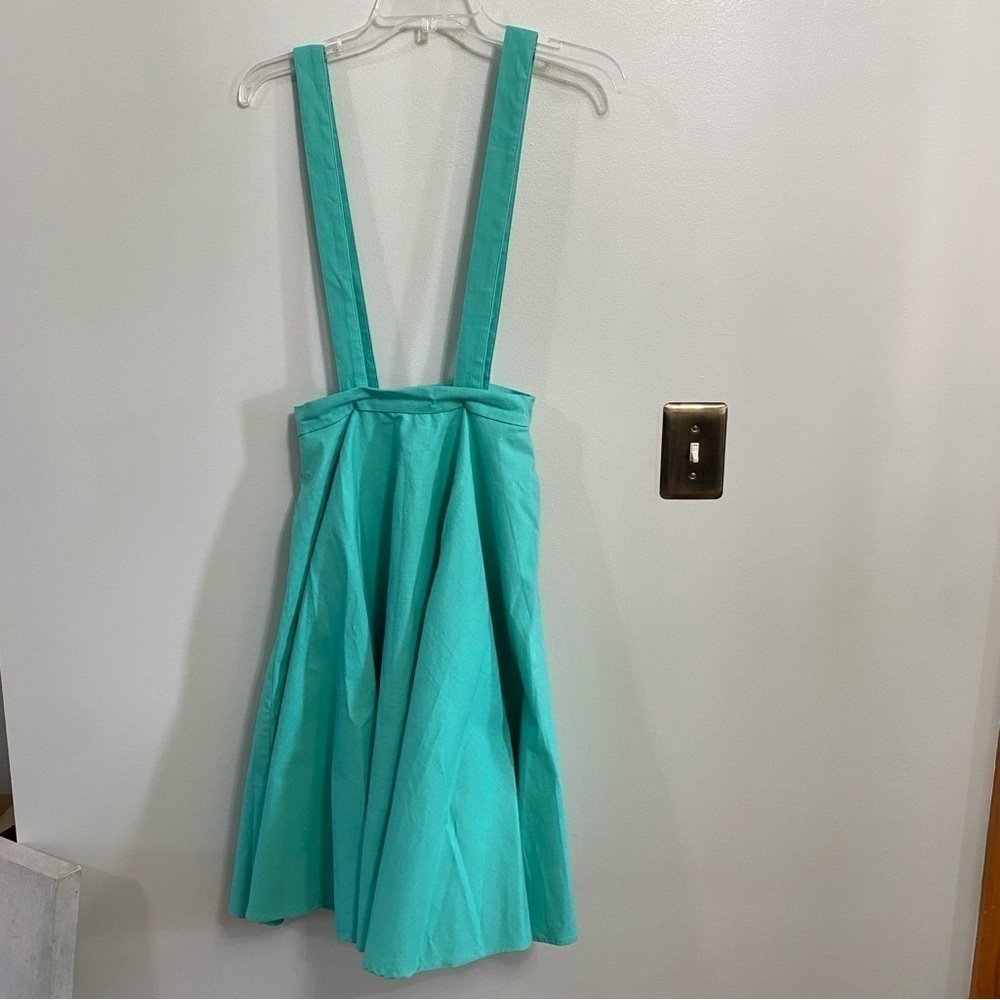 Collectif x Modcloth  Leisel Suspender Swing Skirt size XS